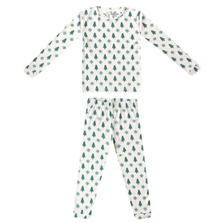 Long Sleeve 2pc Pajama Set in Alps by Copper Pearl