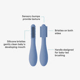 Baby-Led™ Toothbrush- Indigo by ezpz