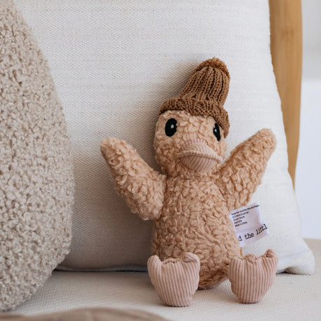 poppy duck | soft toy by and the little dog laughed