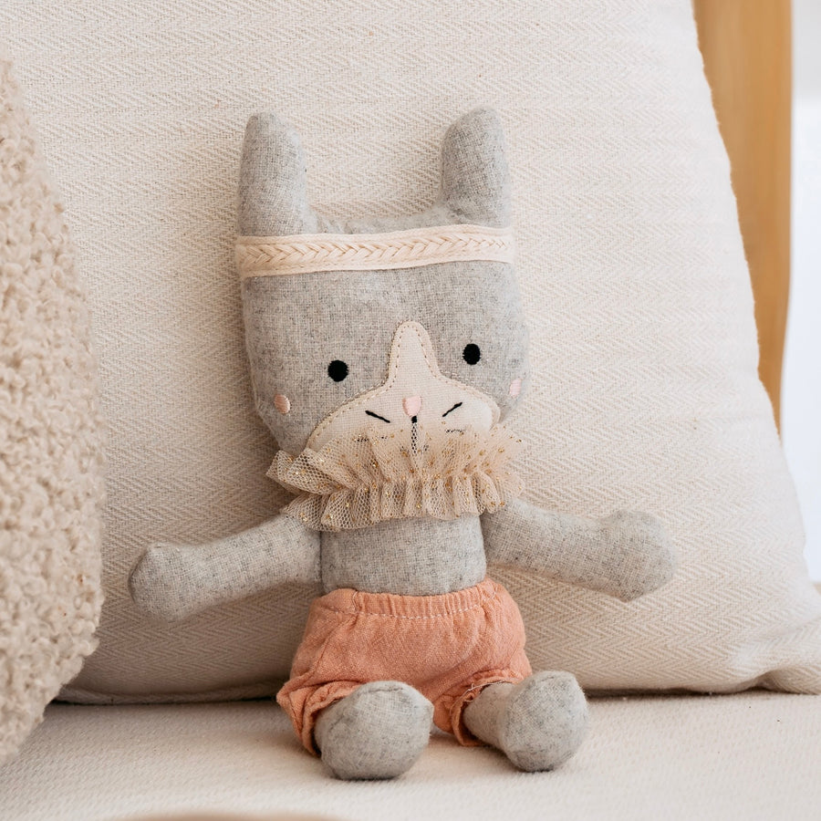 winnifred cat | soft toy by and the little dog laughed