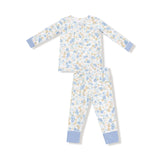 Sweet Rose Calico - L/s Loungewear Set by Angel Dear