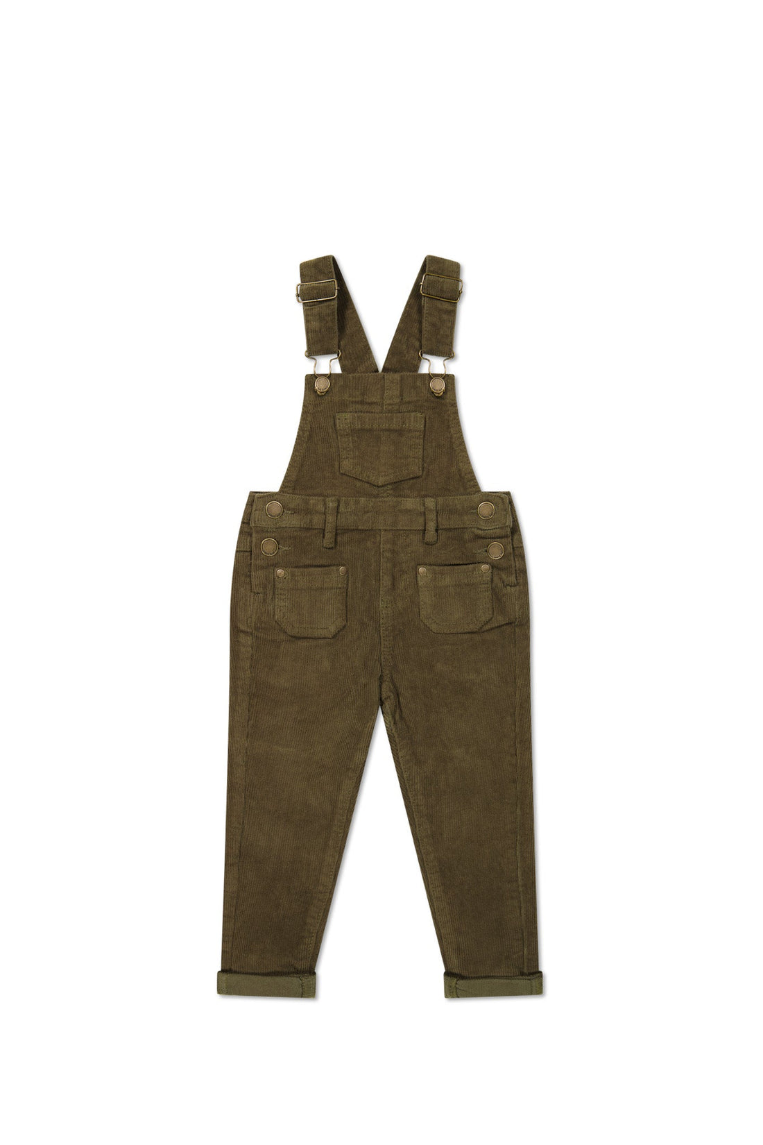 Arlo Cord Overall - Deep Olive by Jamie Kay