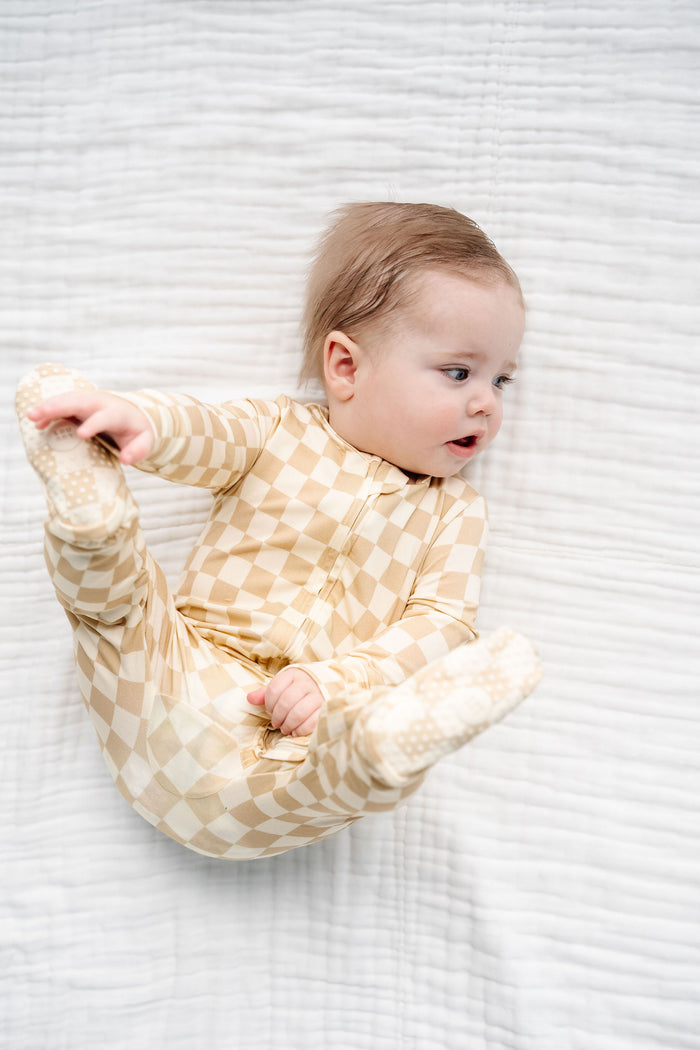 Austin Zipper Footie by Lou Lou & Company