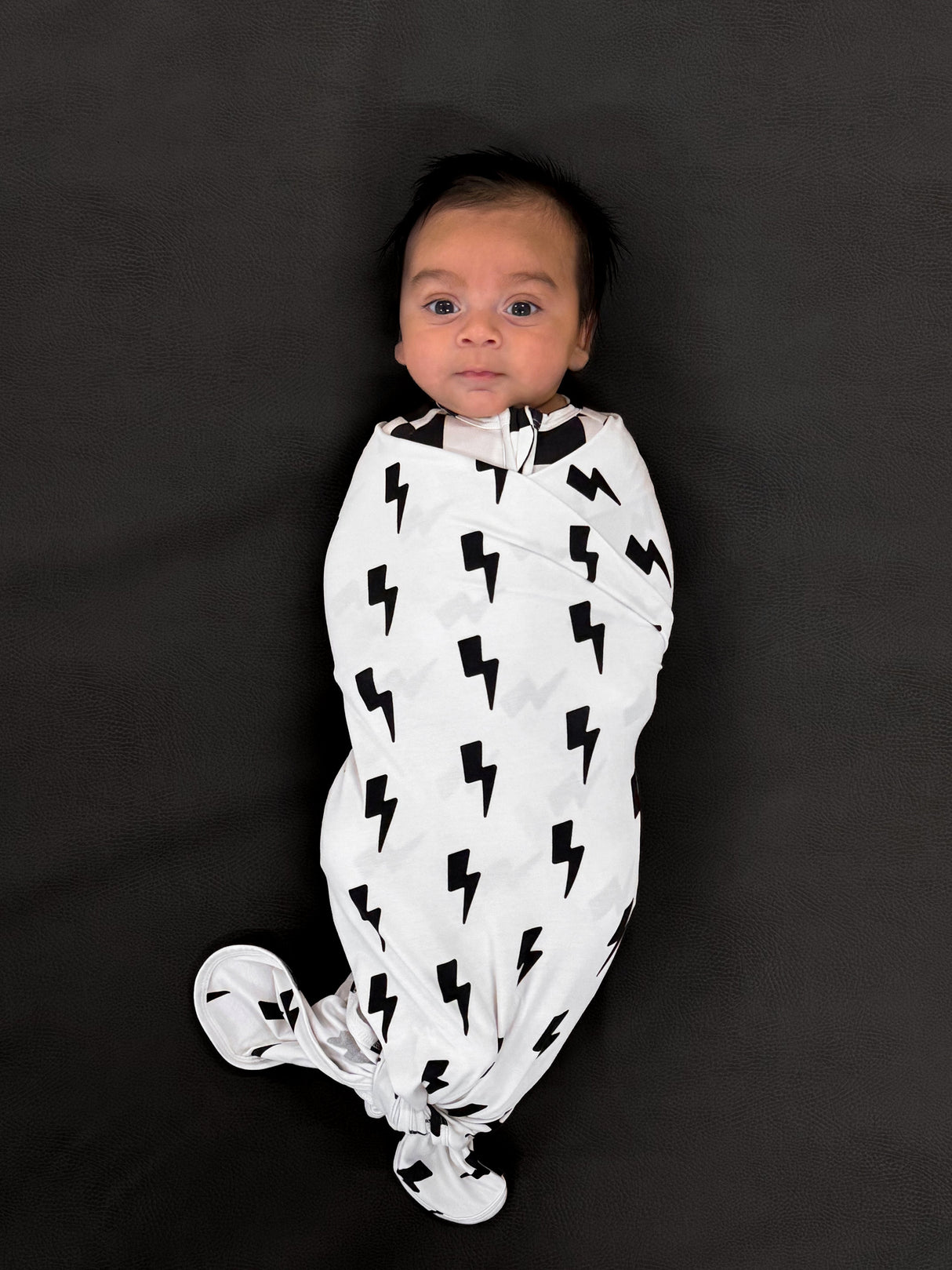 Bamboo Stretch Swaddle- Bowie by Rebel Bro