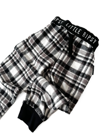 Core Lounge Jogger - Monochrome by Little Bipsy