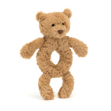 Bartholomew Bear Ring Rattle by Jellycat