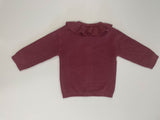Baby Girls Cardigan- Burgundy by Babyface