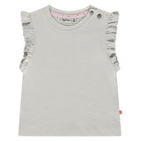 Baby Girl's Short Sleeve Top- Ivory by Babyface