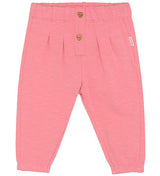 Sweatpants in Strawberry Pink by Minymo