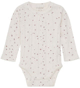 Bodysuit l/s - Pointelle - Eggnog by Fixoni