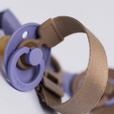 Pacifier Clip Loop- Dark Oak by Bibs