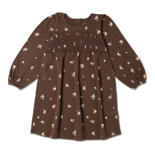 Organic Smocked Sundress- Birch by Makemake