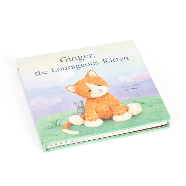 Ginger, the Courageous Kitten Book by Jellycat