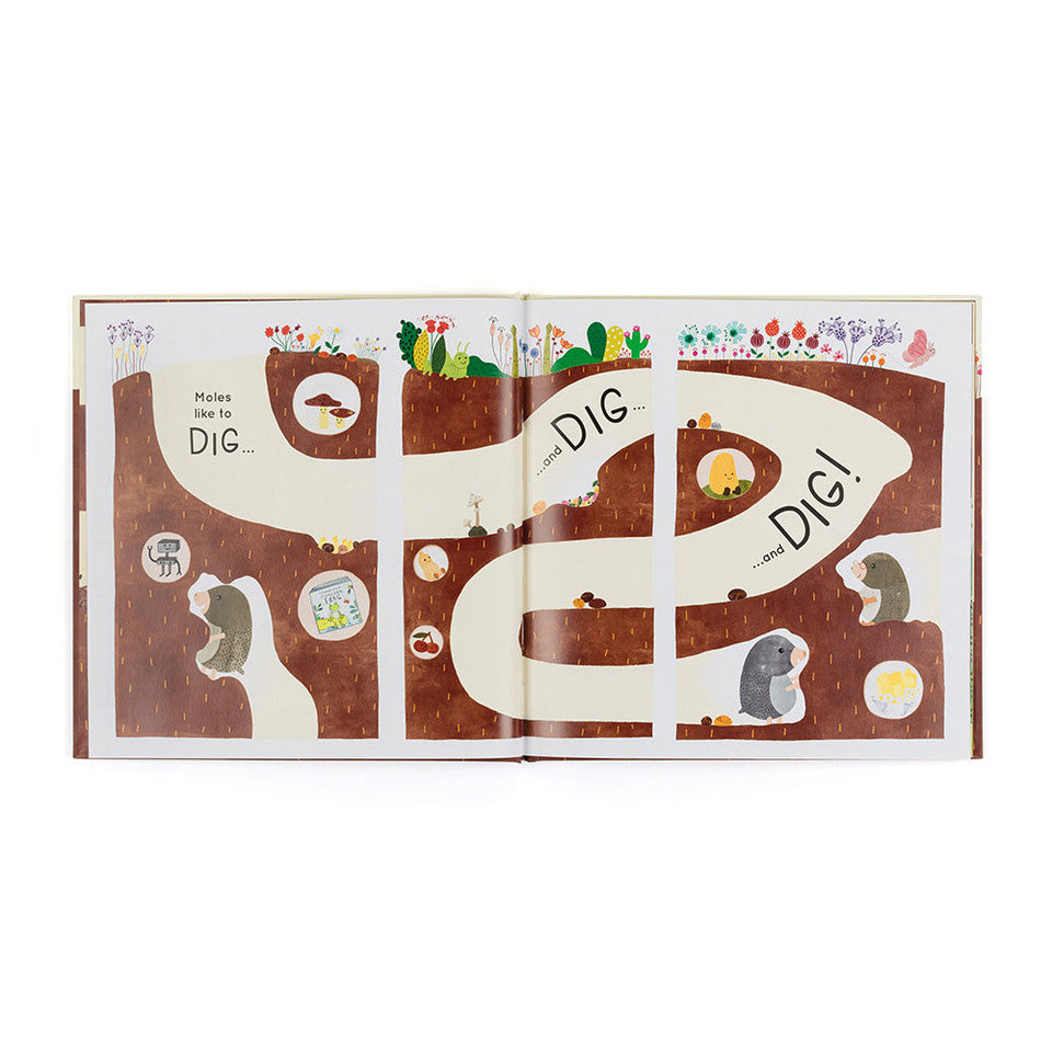 Muswell Mole and the Buried Treasure Book by Jellycat