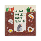 Muswell Mole and the Buried Treasure Book by Jellycat