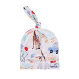 Top Knot Hat 0-4M in Bailey by Copper Pearl