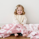 Double-Layer Bamboni Receiving Blanket- Petal by Saranoni