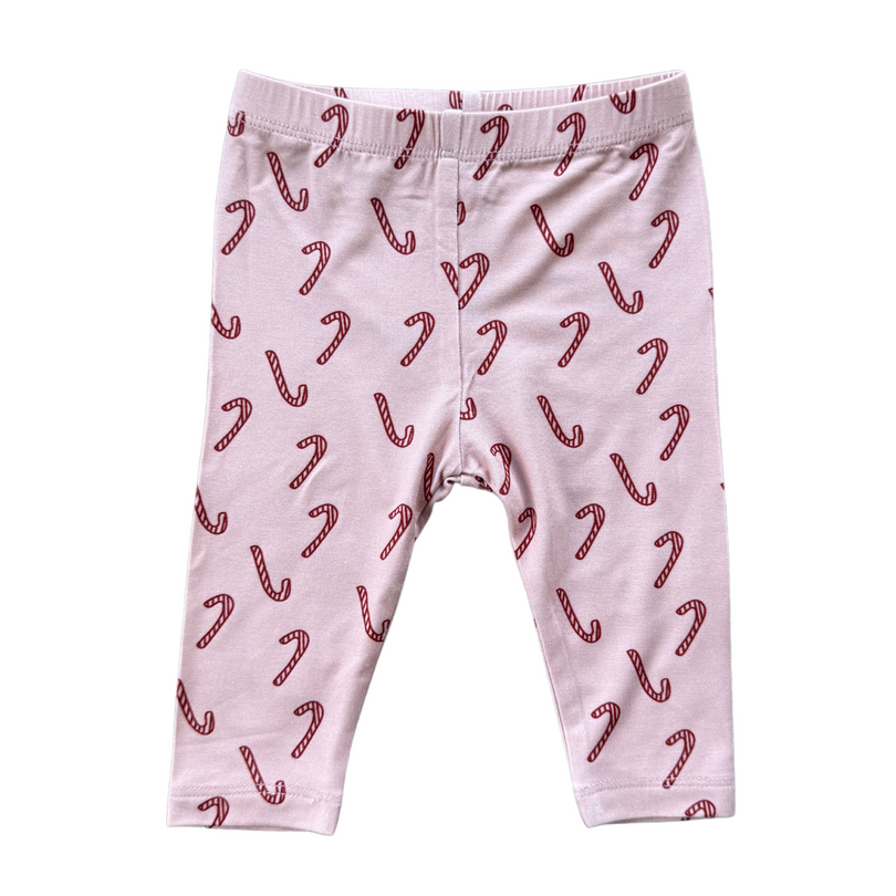Basic Leggings- Candy Cane by Babysprouts