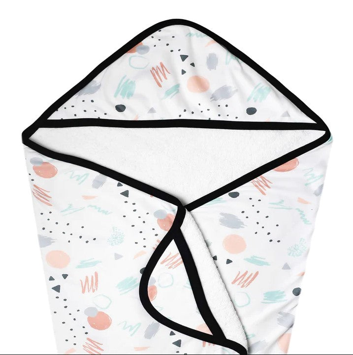 Knit Hooded Towel in Bayside by Copper Pearl