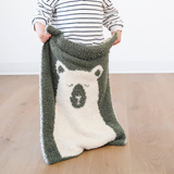 Mini Bamboni Blanket- Bear Double Layer by Saranoni