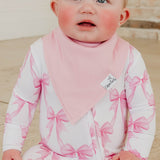 Baby Bandana Bibs- Bow My Gosh by Copper Pearl