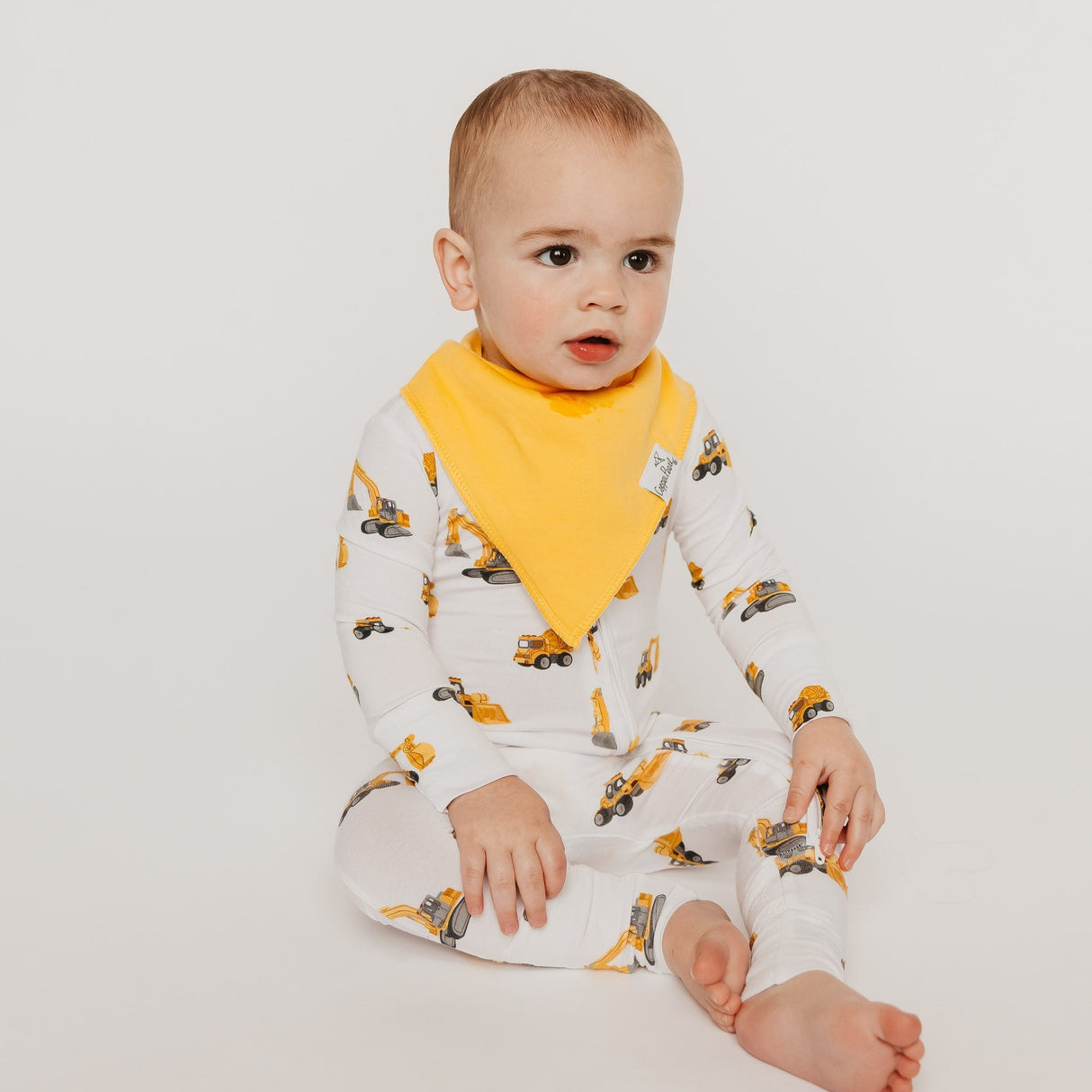 Baby Bandana Bibs- Dozer by Copper Pearl