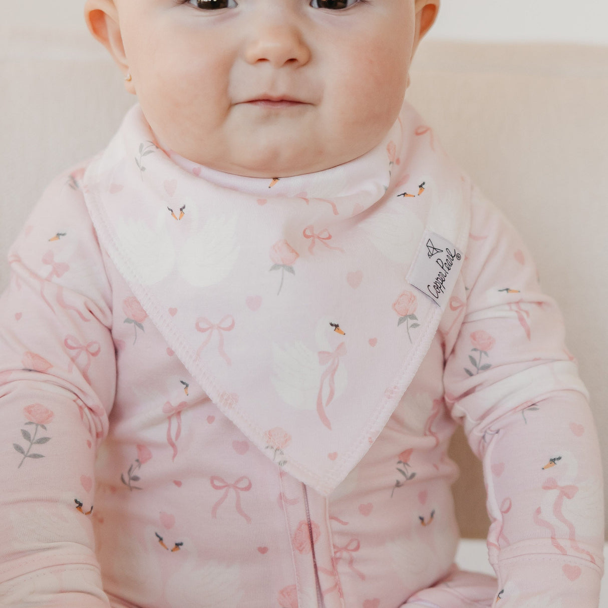 Baby Bandana Bibs- Katerina by Copper Pearl