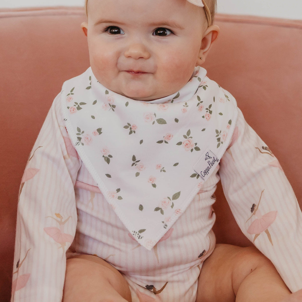 Baby Bandana Bibs- Katerina by Copper Pearl