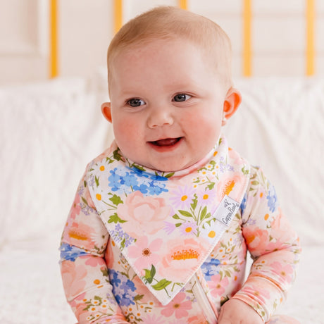 Baby Bandana Bibs- Penelope by Copper Pearl
