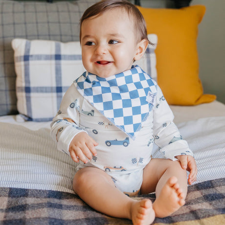 Baby Bandana Bibs- Speedster by Copper Pearl