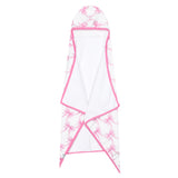 Premium Big Kid Hooded Towel- Bow My Gosh by Copper Pearl