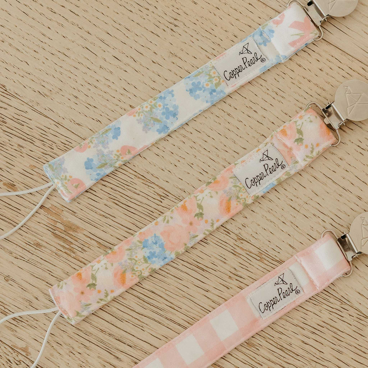 Binky Clips- Penelope by Copper Pearl