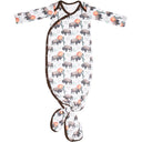 Newborn Knotted Gown by Copper Pearl