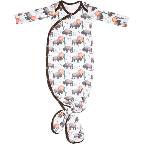 Newborn Knotted Gown by Copper Pearl