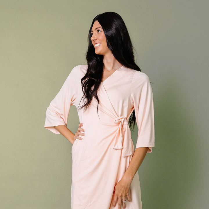 Women's Everyday Robe in Blush by Copper Pearl