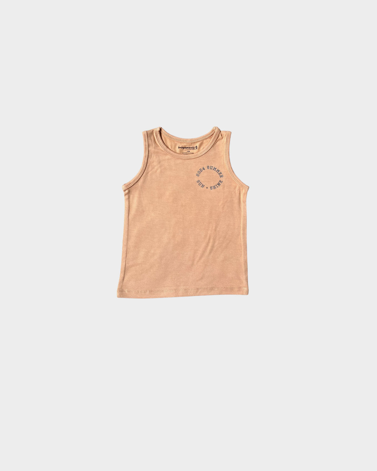 Boy's Tank Top - Summer Sun Shine Butterscotch by babysprouts