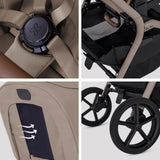 Silver Cross Breez Mid-Size Compact Stroller