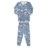 Long Sleeve 2pc Pajama Set in Bridger by Copper Pearl