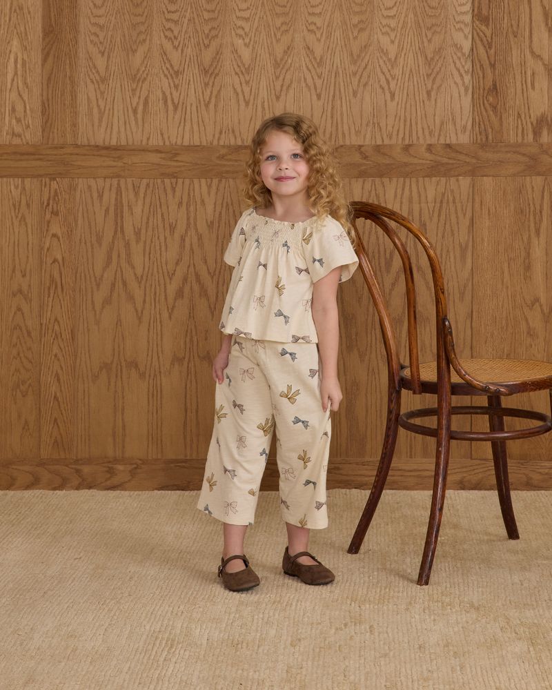 Wide Leg Pant || Bows by Rylee + Cru