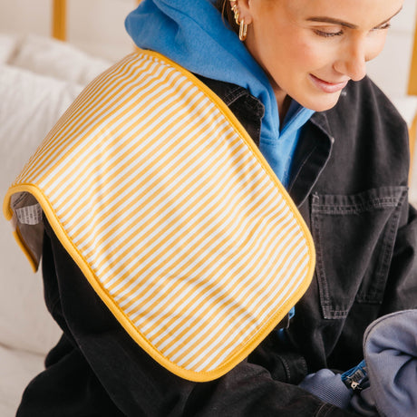 Premium Burp Cloths- Dozer by Copper Pearl