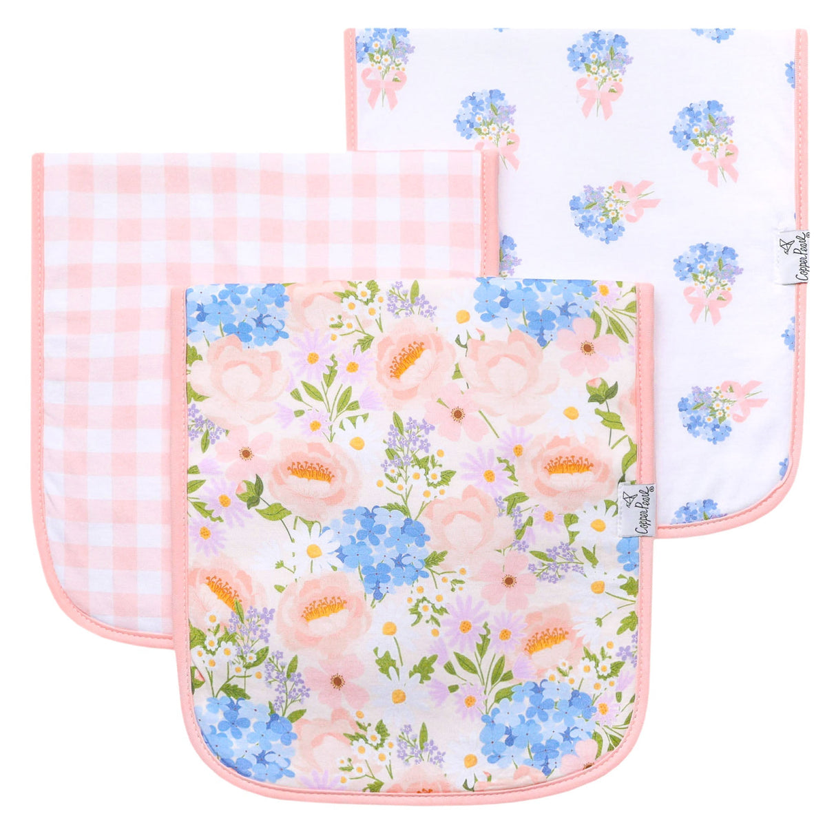 Premium Burp Cloths- Penelope by Copper Pearl