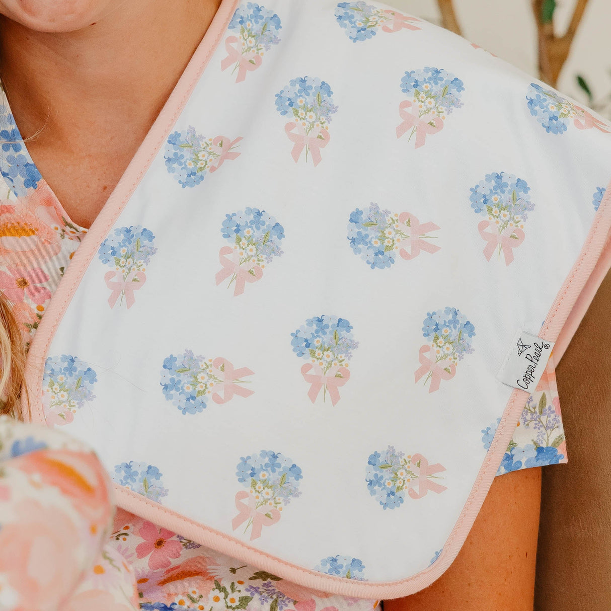Premium Burp Cloths- Penelope by Copper Pearl
