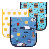 Premium Burp Cloths- Policemen by Copper Pearl