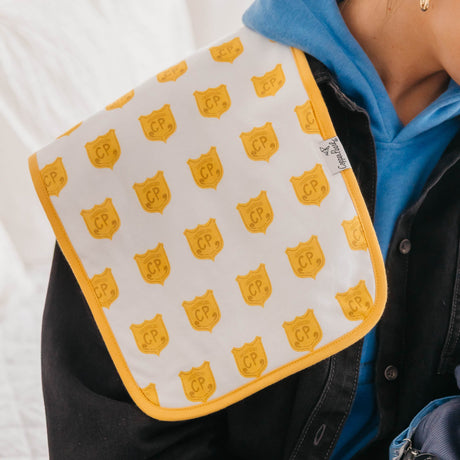 Premium Burp Cloths- Policemen by Copper Pearl