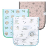 Premium Burp Cloths- Star Wars Grogu by Copper Pearl