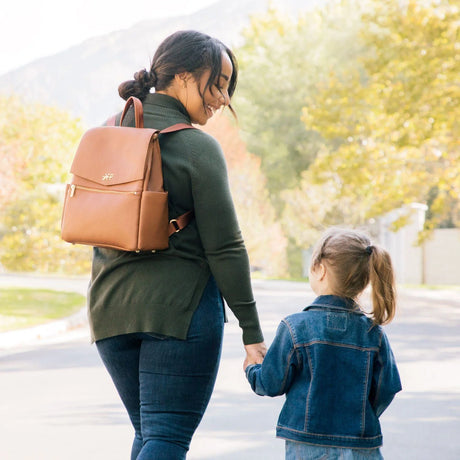 Butterscotch Mini Classic Diaper Bag II by Freshly Picked