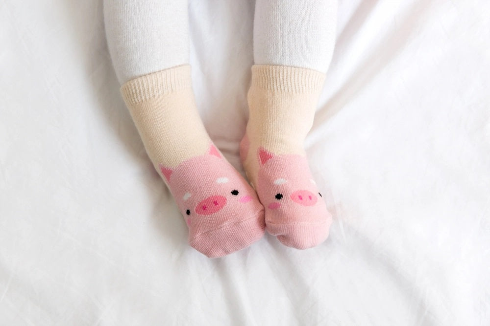 Zoo Socks- Pig