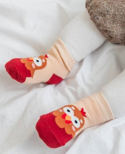 Zoo Socks- Chicken
