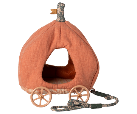 Pumpkin carriage, Mouse by Maileg