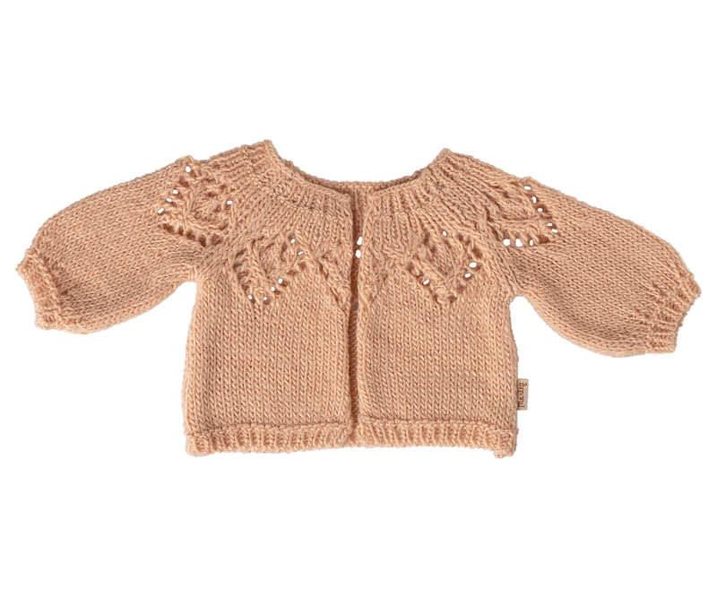 Cardigan, Size 4- Light rose by Maileg